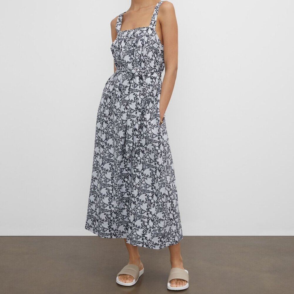 Club Monaco Printed City To Beach Dress